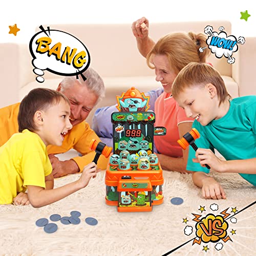 Arcade Whack Game Mole Mini Electronic Hammering Pounding Toy V962874