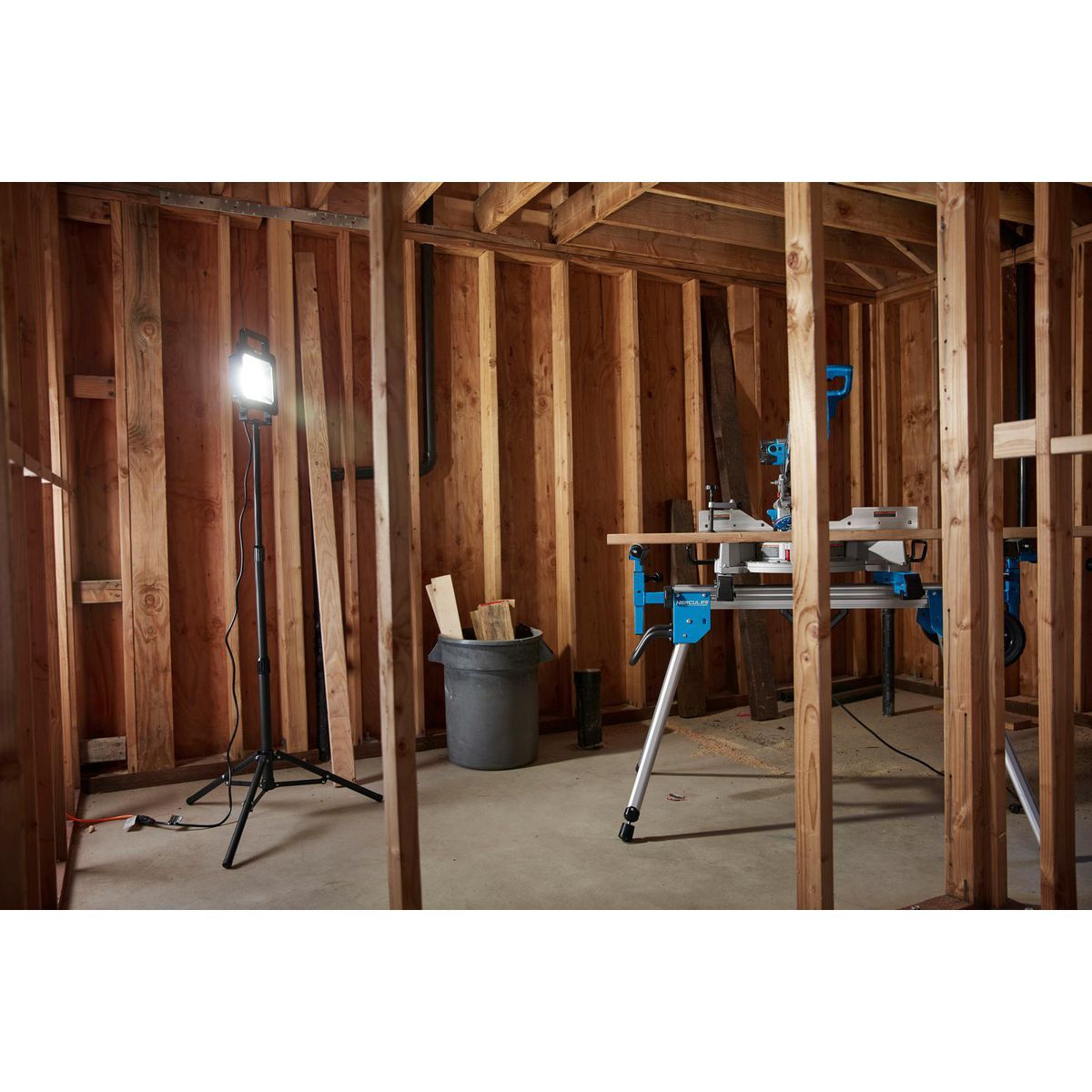 Adjustable Work Light Tripod H289425