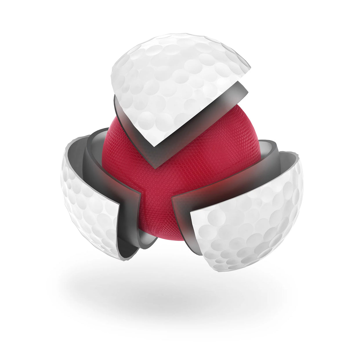 White 12-Pack Golf Balls I345057