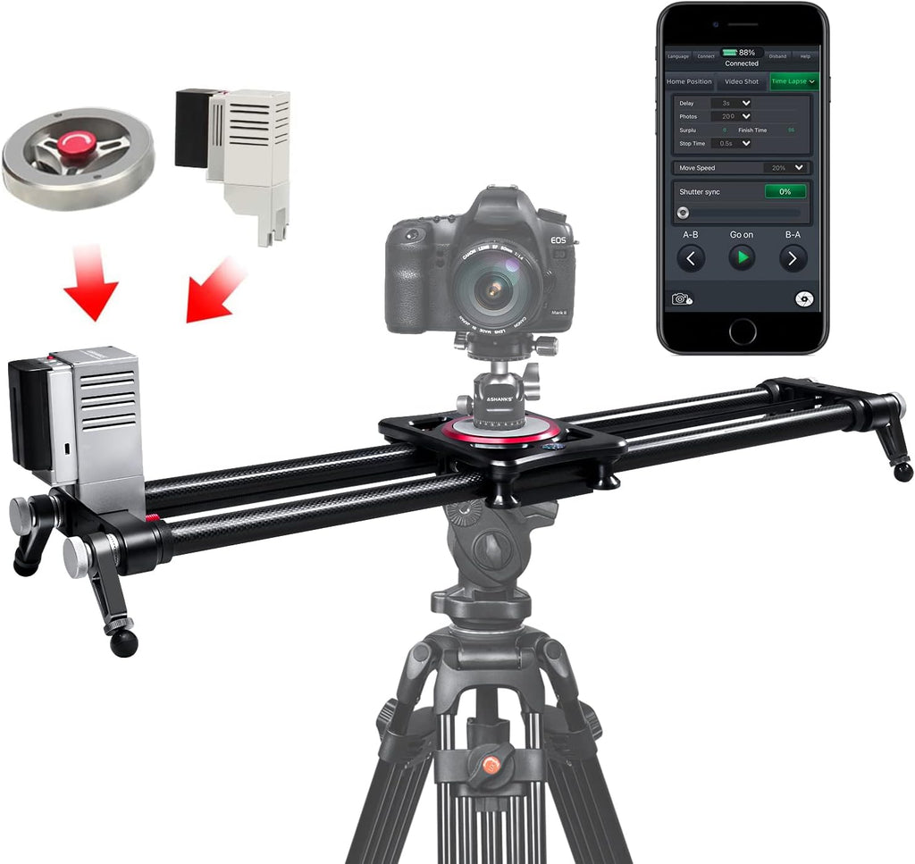 Motorized Carbon Fiber Camera Slider Y45554