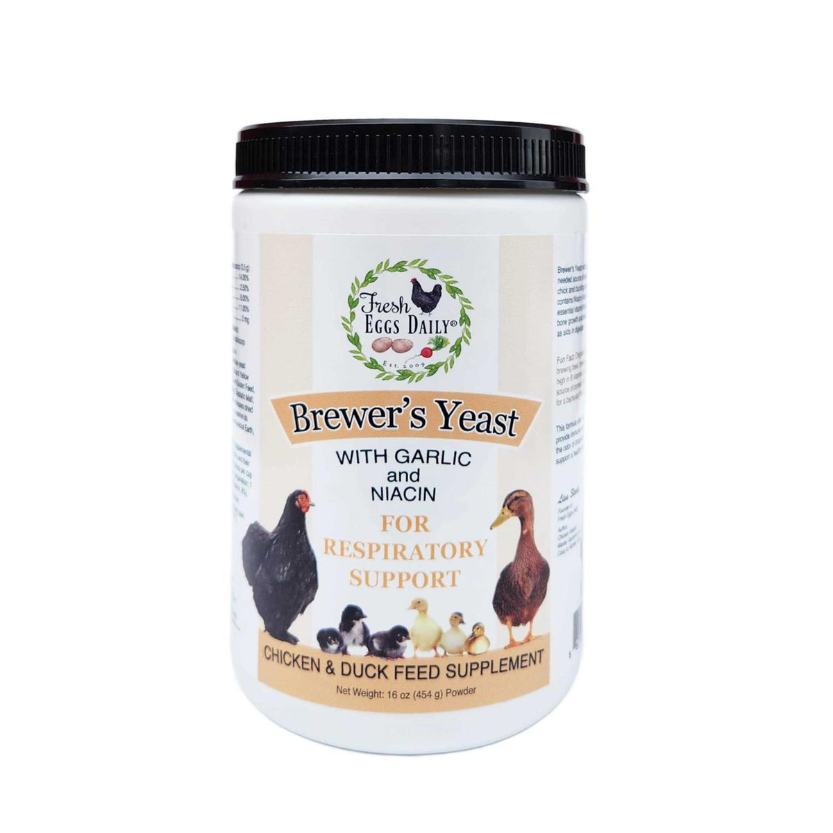 Brewers Yeast with Garlic Powder and Niacin Feed Supplement 1LB G50266