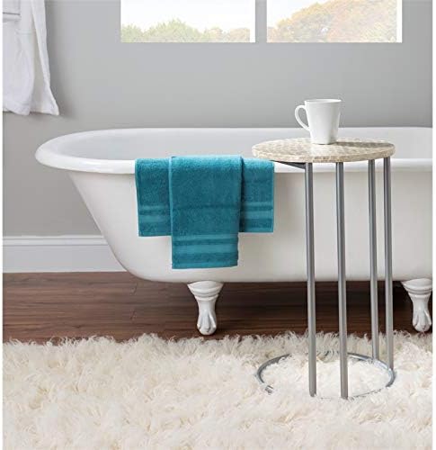 Silver Metal Accent C Table K939