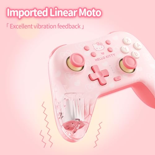 Wireless Bluetooth Gamepad with 6-Axis Motion HD Vibration R355