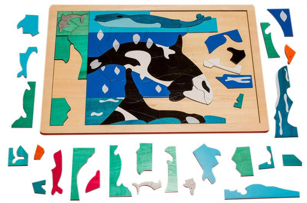 73 Piece Wood Children's Puzzle U580