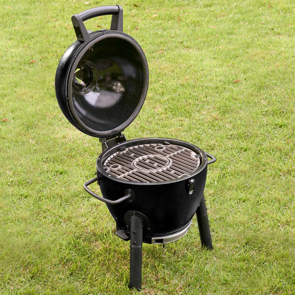 Black Charcoal Kamado Grill S664