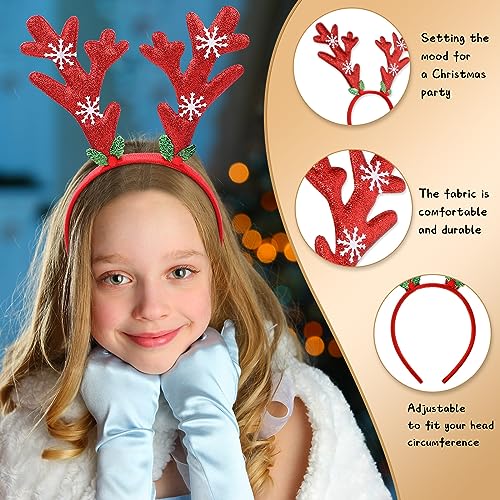 Christmas Deer Antlers Headband 12 Pcs S5103