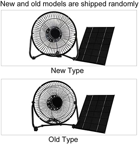 Solar Powered Portable Fan N41321