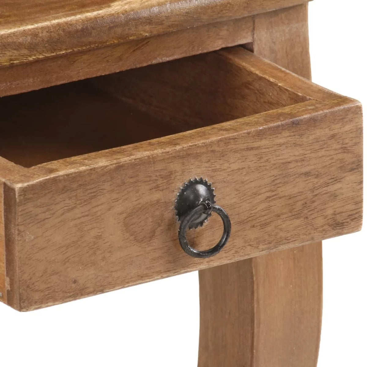 Solid Mango Wood Bed Cabinet D285