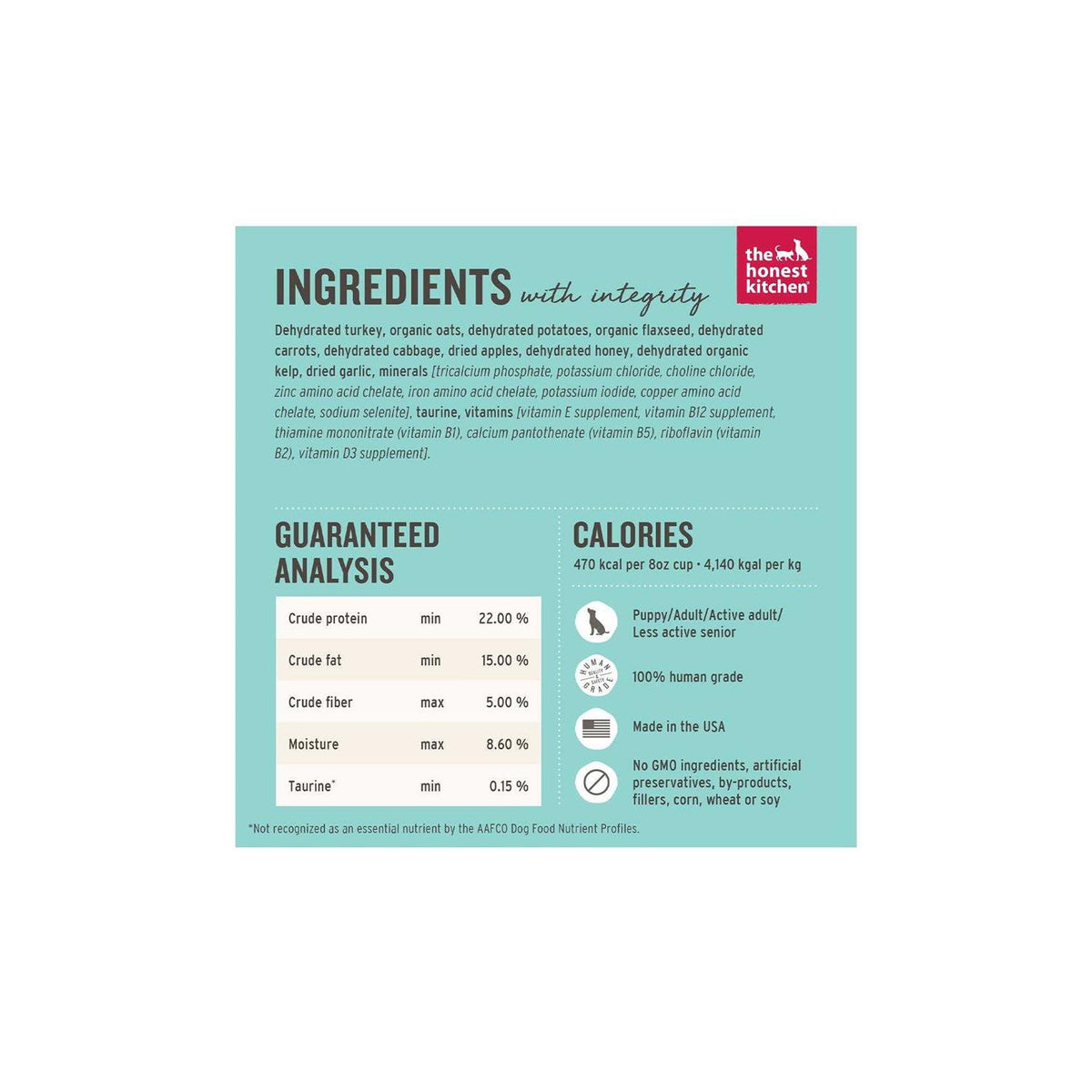 Dehydrated Whole Grain Dog Food Turkey S9279