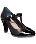 Black Mary Jane Pumps J6344