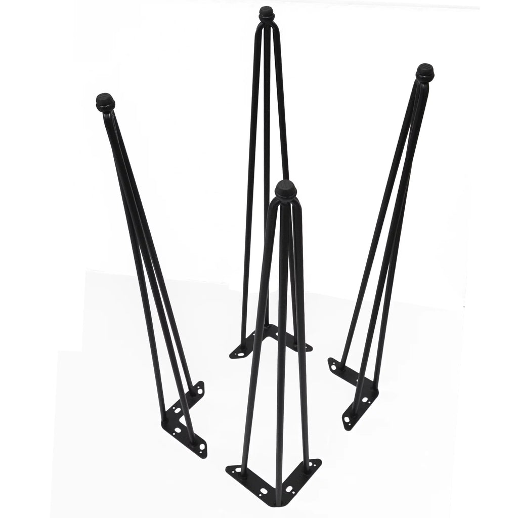 Hairpin Metal 3 Pin Table Legs Tripod 30" (4 pc) O965415