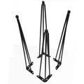 Hairpin Metal 3 Pin Table Legs Tripod 30" (4 pc) O965415
