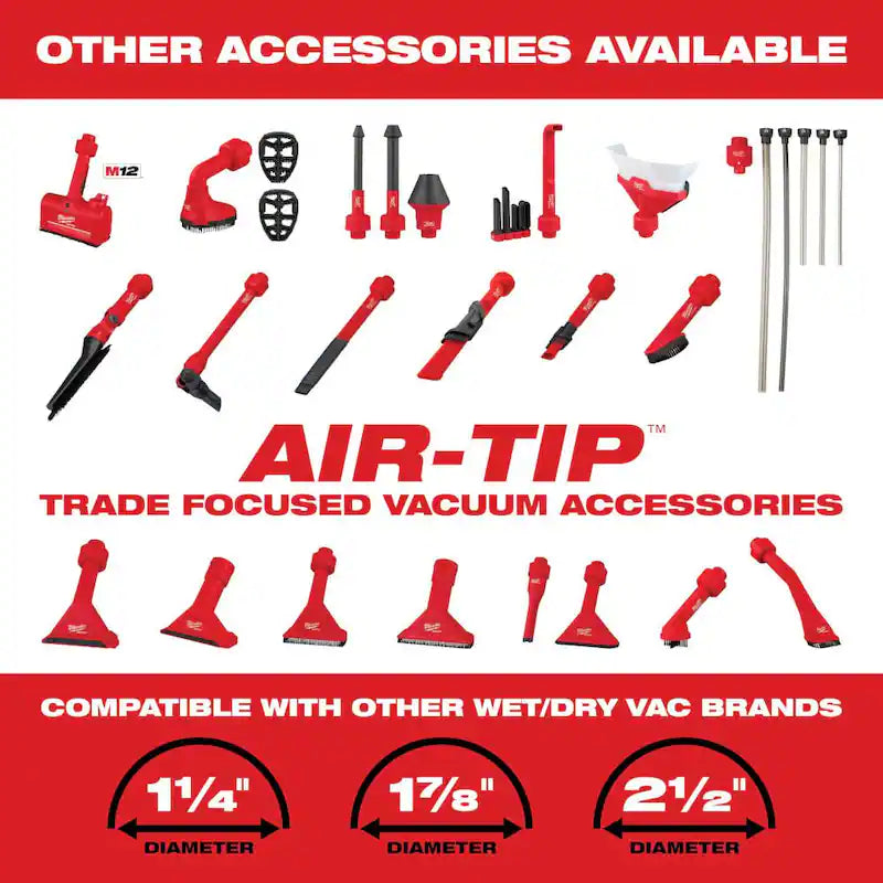 18-Volt Cordless Wet/Dry Vacuum with Crevice and Nozzle Kit W3550