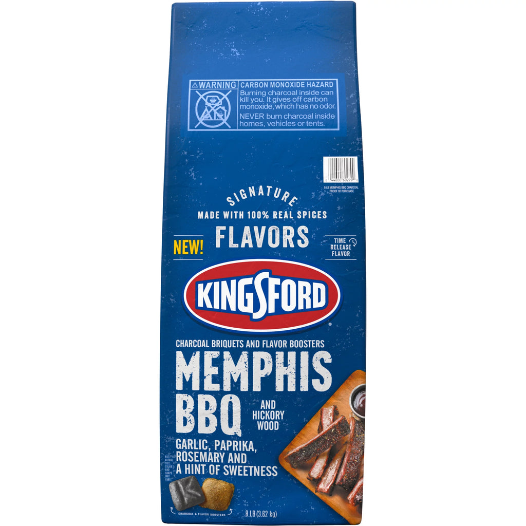 8 lbs BBQ and Hickory Charcoal Briquettes W7724