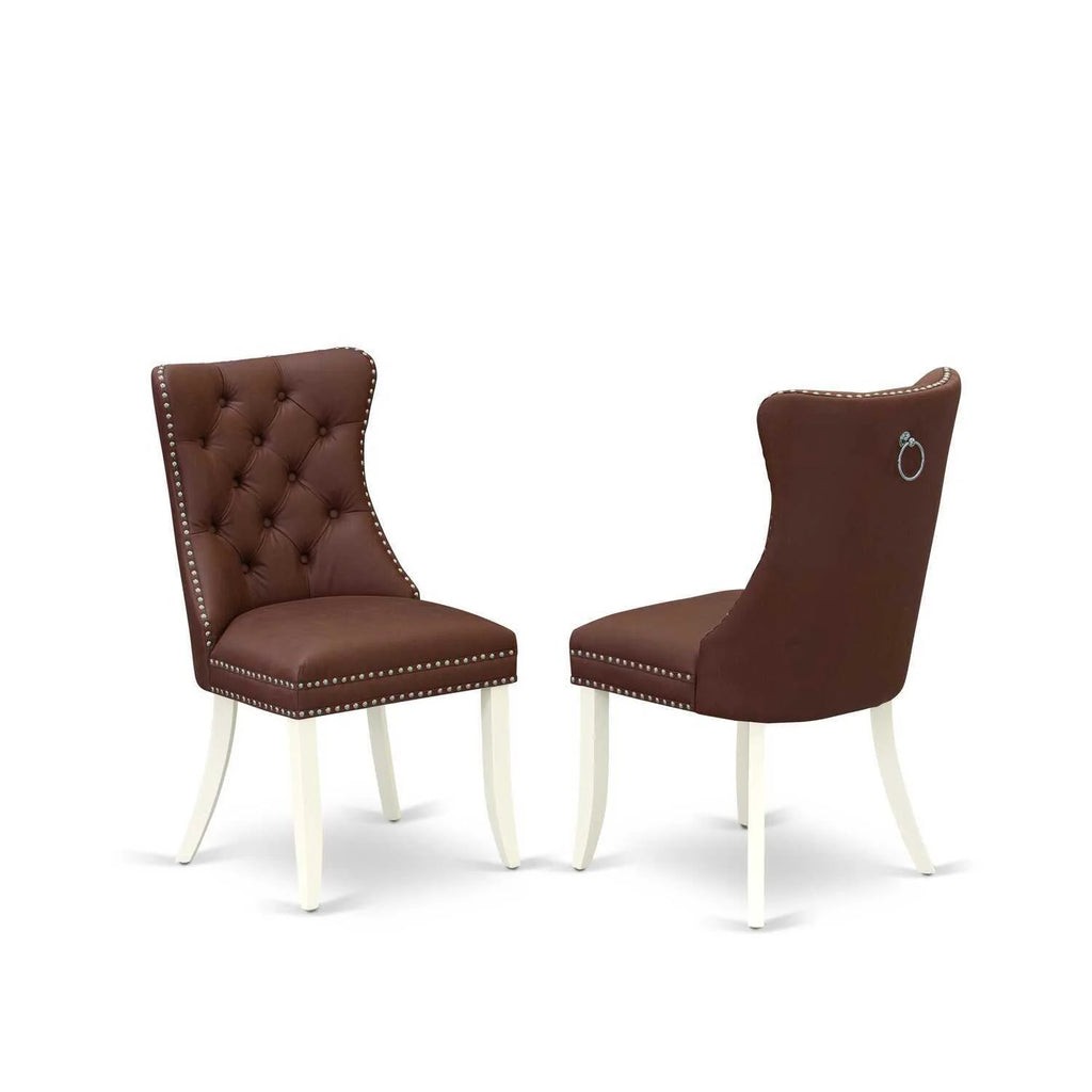 5 Piece Oval Dining Table and 4 Upholstered Chairs Y1346