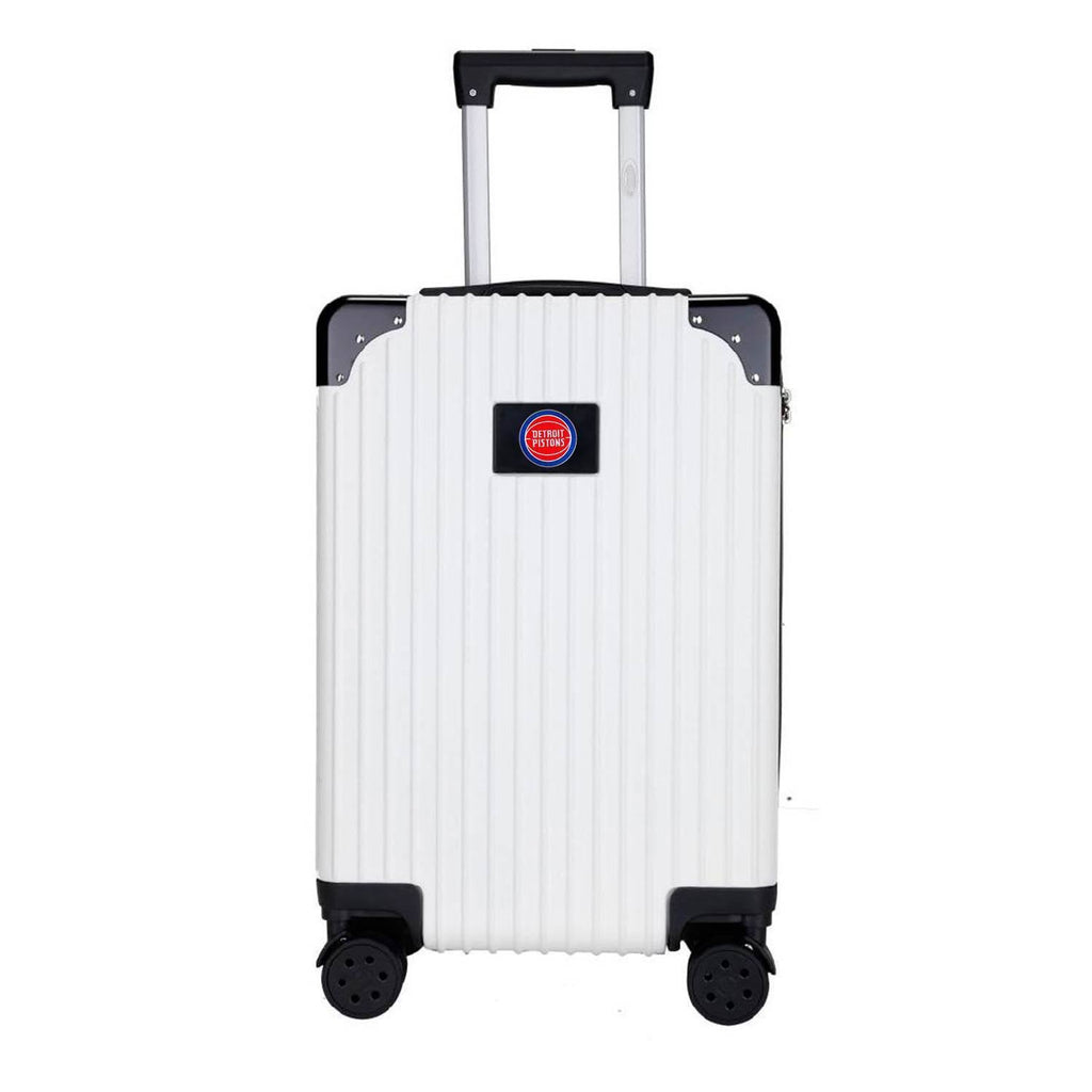 White Carry on Suitcase J48757