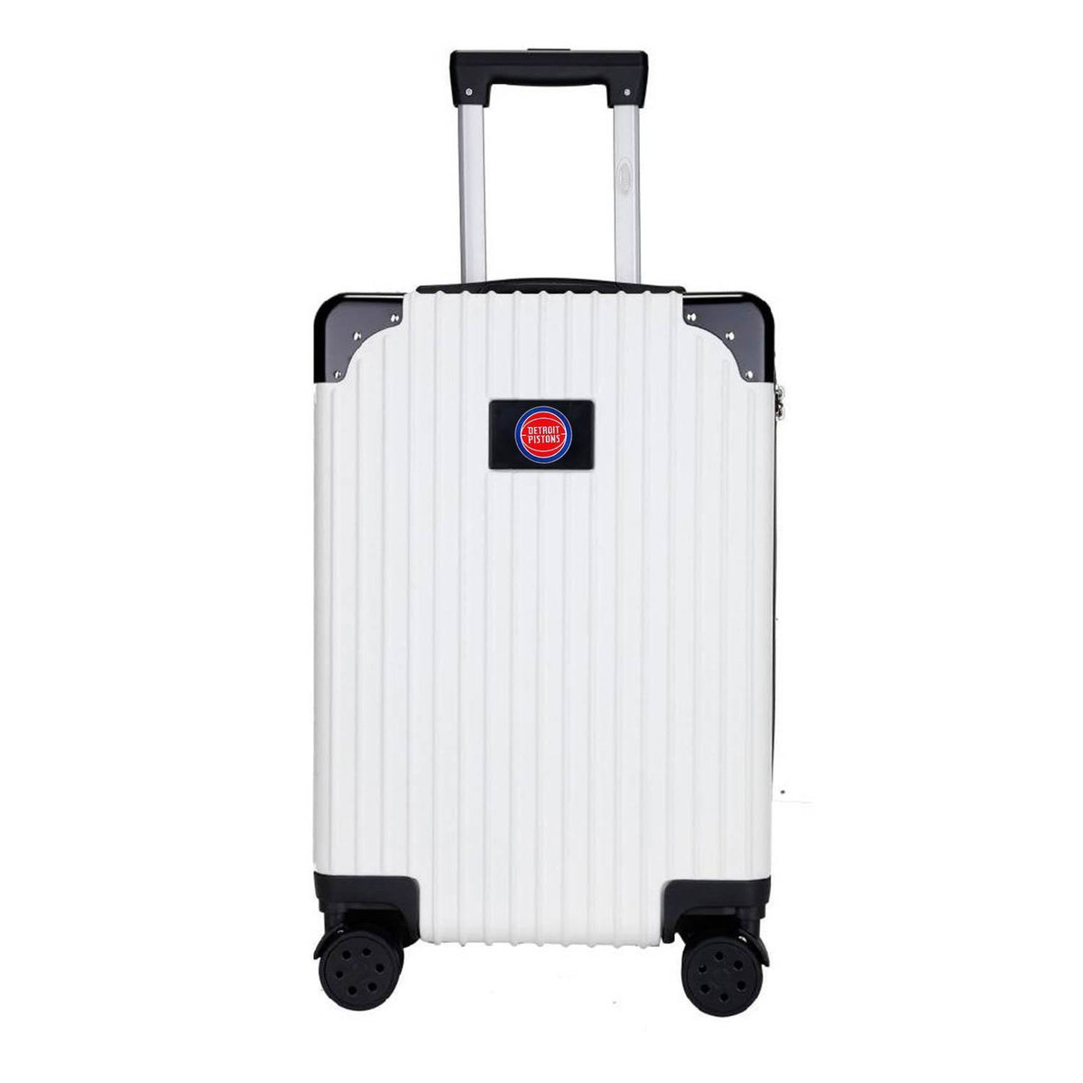 White Carry on Suitcase J48757