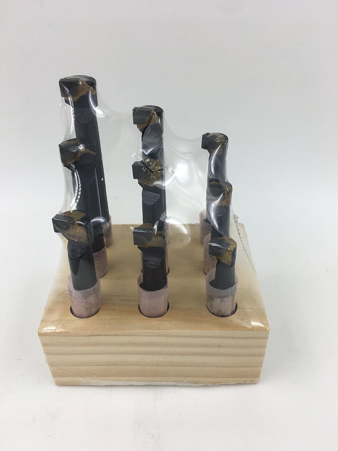 Quick Change Tool Post Holder Set with Boring Bar and Carbide Inserts B68229