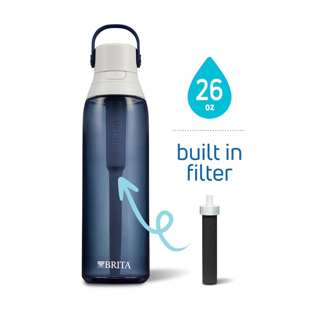 26oz Leak Proof Filtered Water Bottle with Straw G55695
