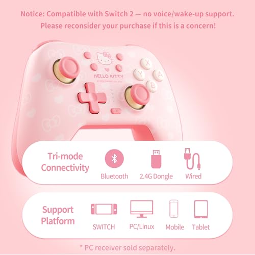 Wireless Bluetooth Gamepad with 6-Axis Motion HD Vibration R355