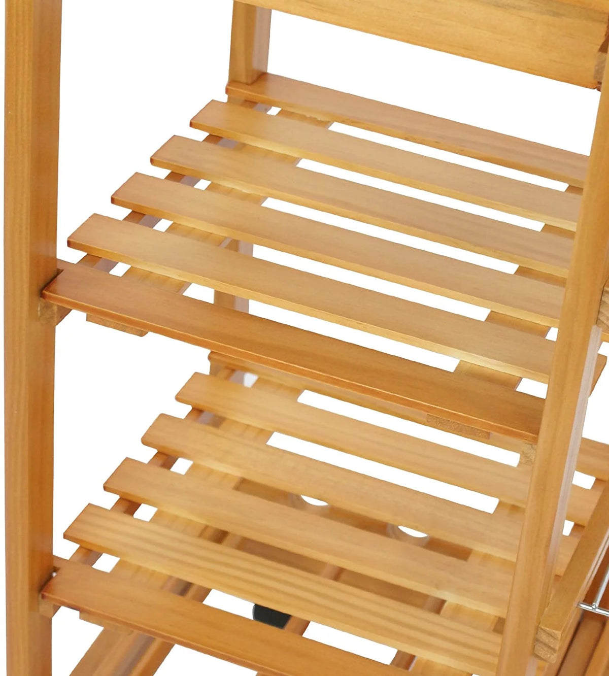 Kitchen Cart Island Rolling Wooden Storage Trolley J67881