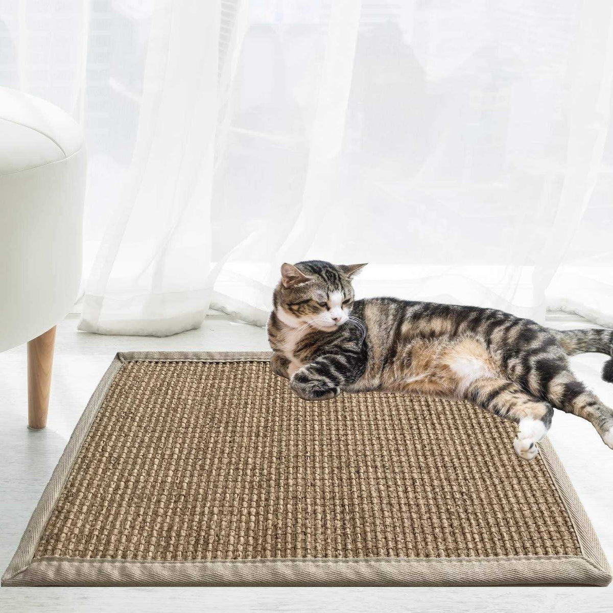 Natural Sisal Cat Scratching Mat F494574