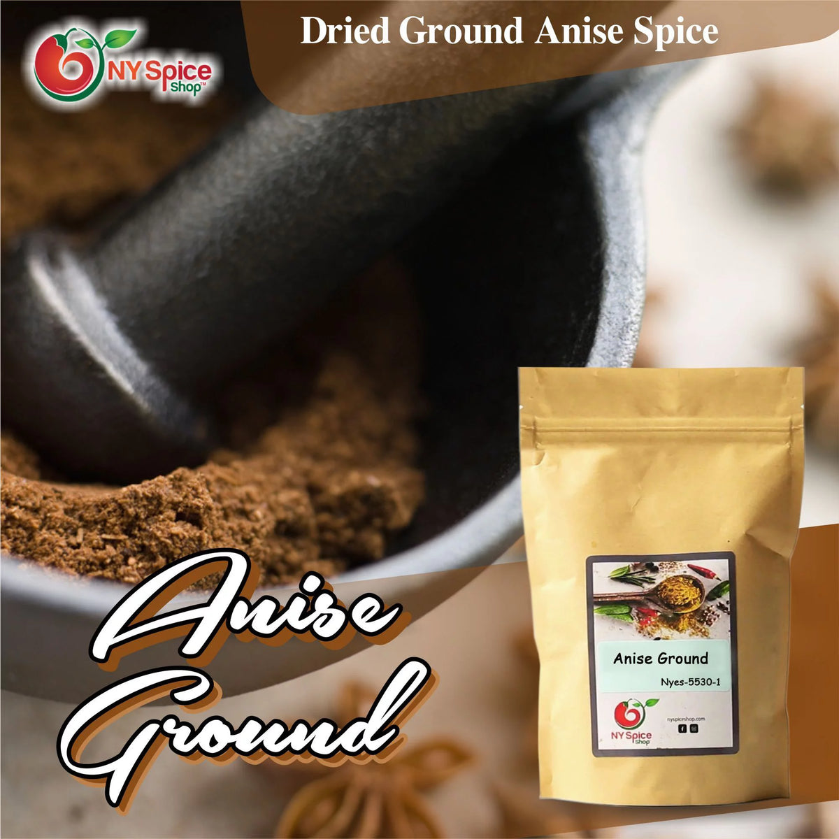 Ground Anise Powder 3 lbs I476541