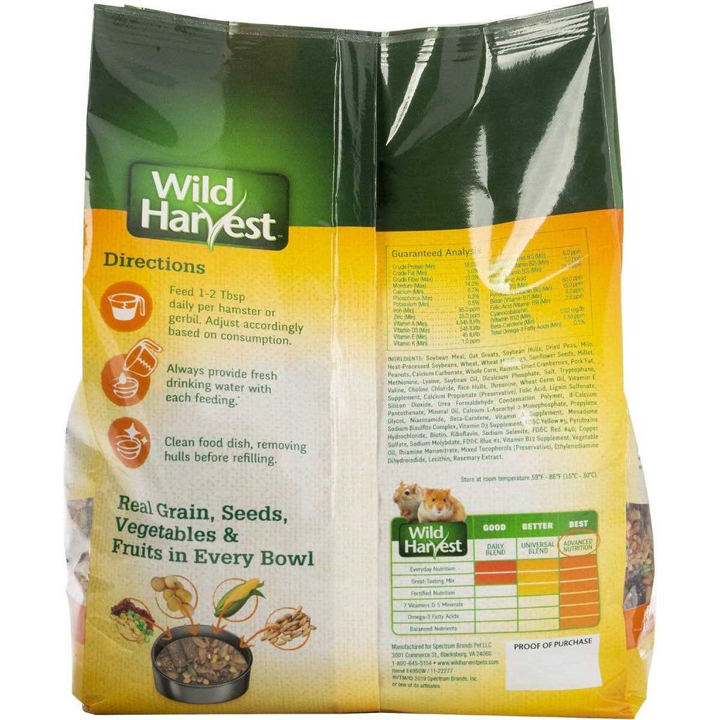 Hamster and Gerbil Advanced Nutrition Diet K8697