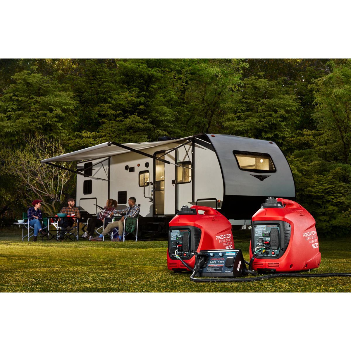 1400 Watt Super Quiet Inverter Generator T6849