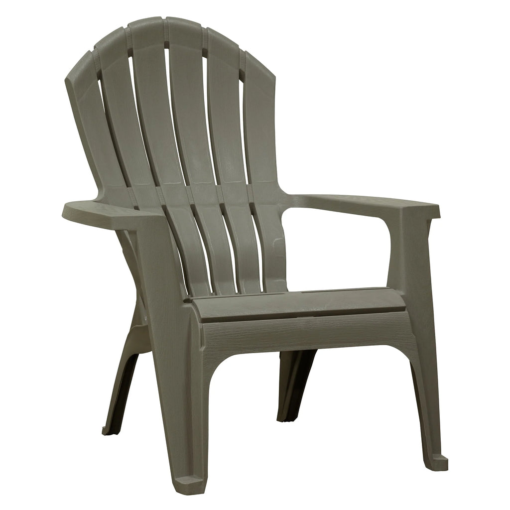 Gray Resin Stackable Adirondack Chair H2949