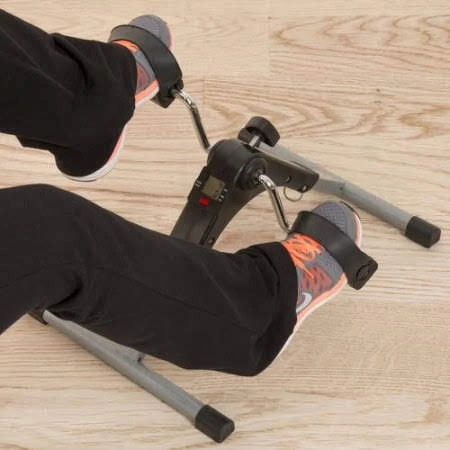 Under Desk Bike Pedal Exerciser with Calorie Tracker X551198