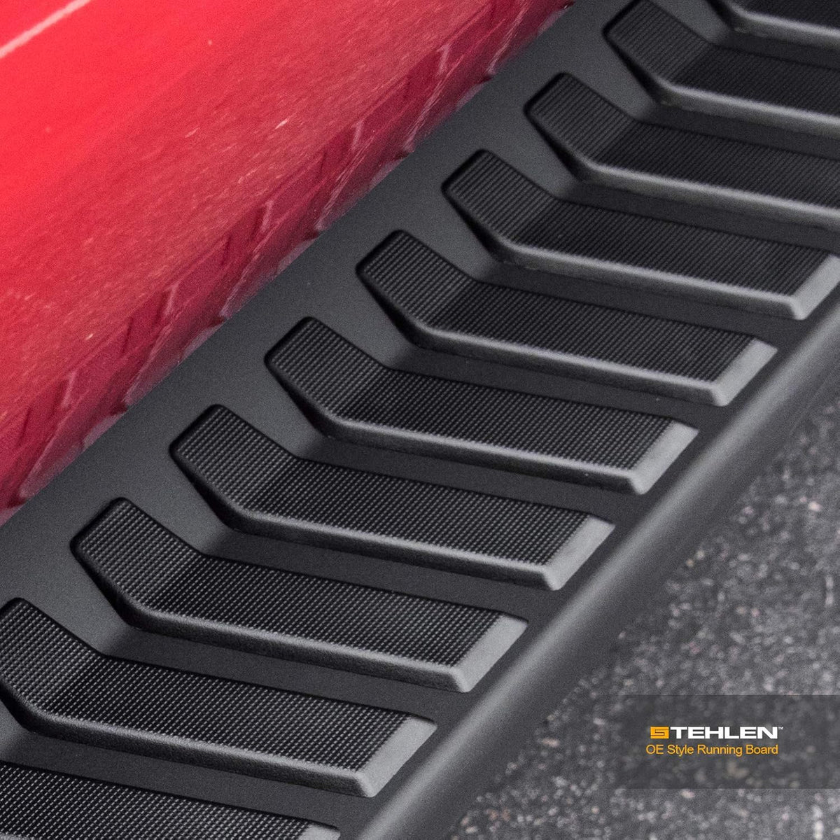 Aluminum Running Boards Matte Black U986