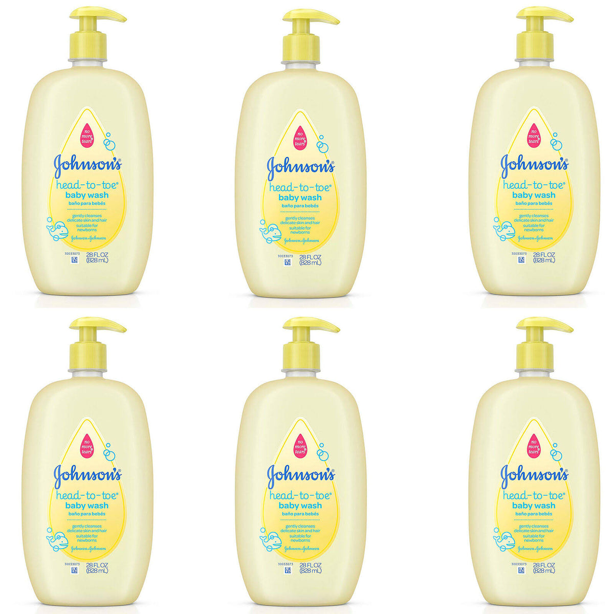 Baby Head-To-Toe Wash 6 Pack R9412