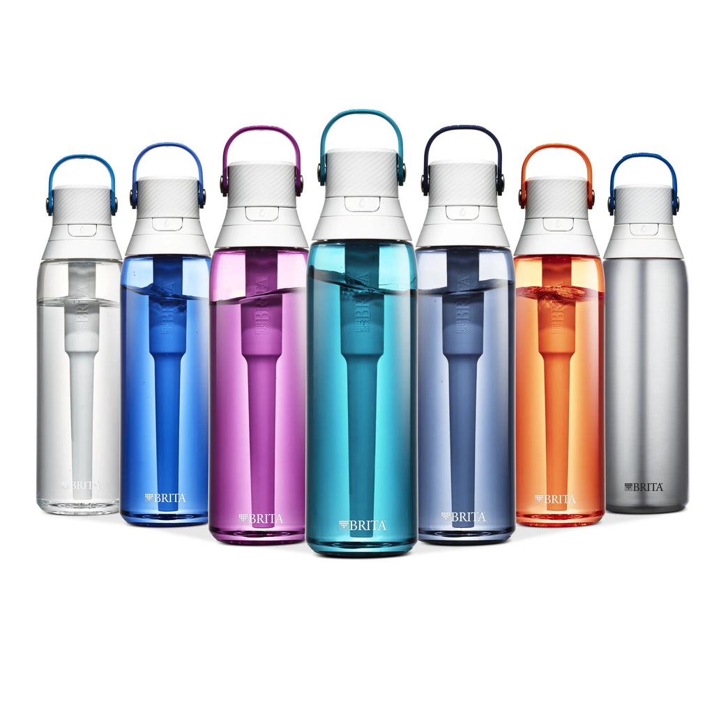 26oz Leak Proof Filtered Water Bottle with Straw G55695