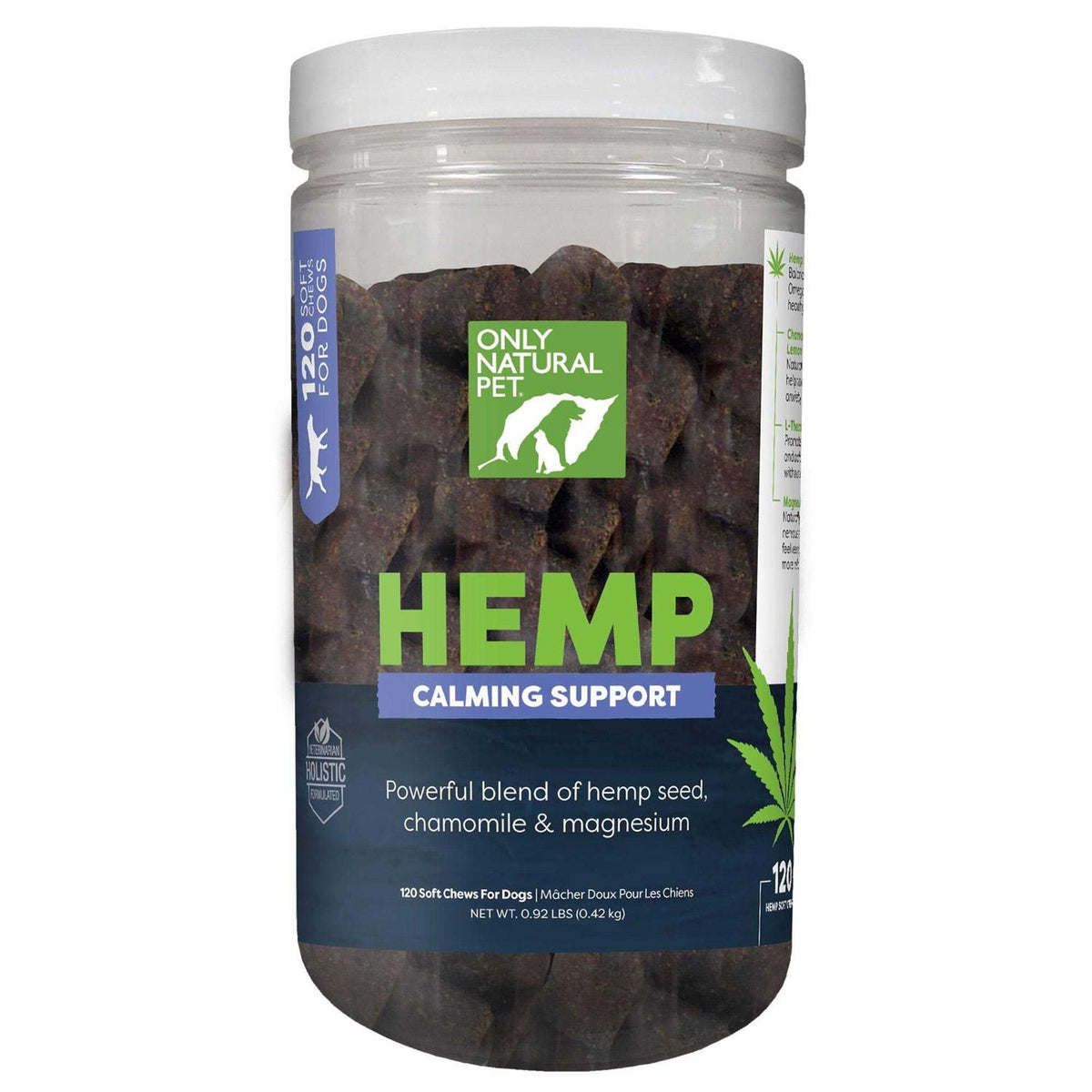 Hemp Calming Support Soft Dog Chews Z83449