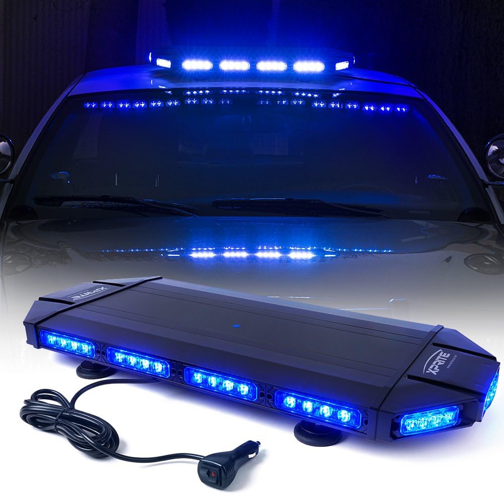 27 Amber Emergency Strobe Light Bar E18443