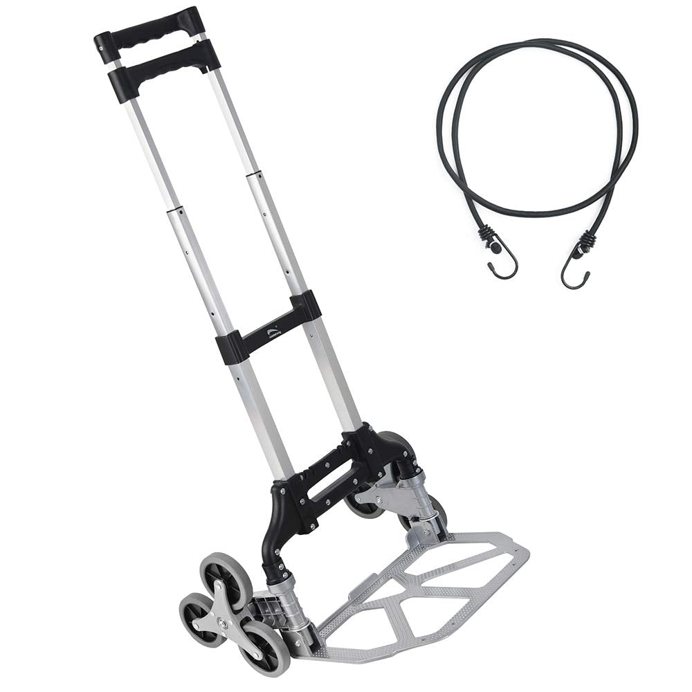 Aluminum Alloy 6 Crystal Wheels Stair Climbing Cart P981893