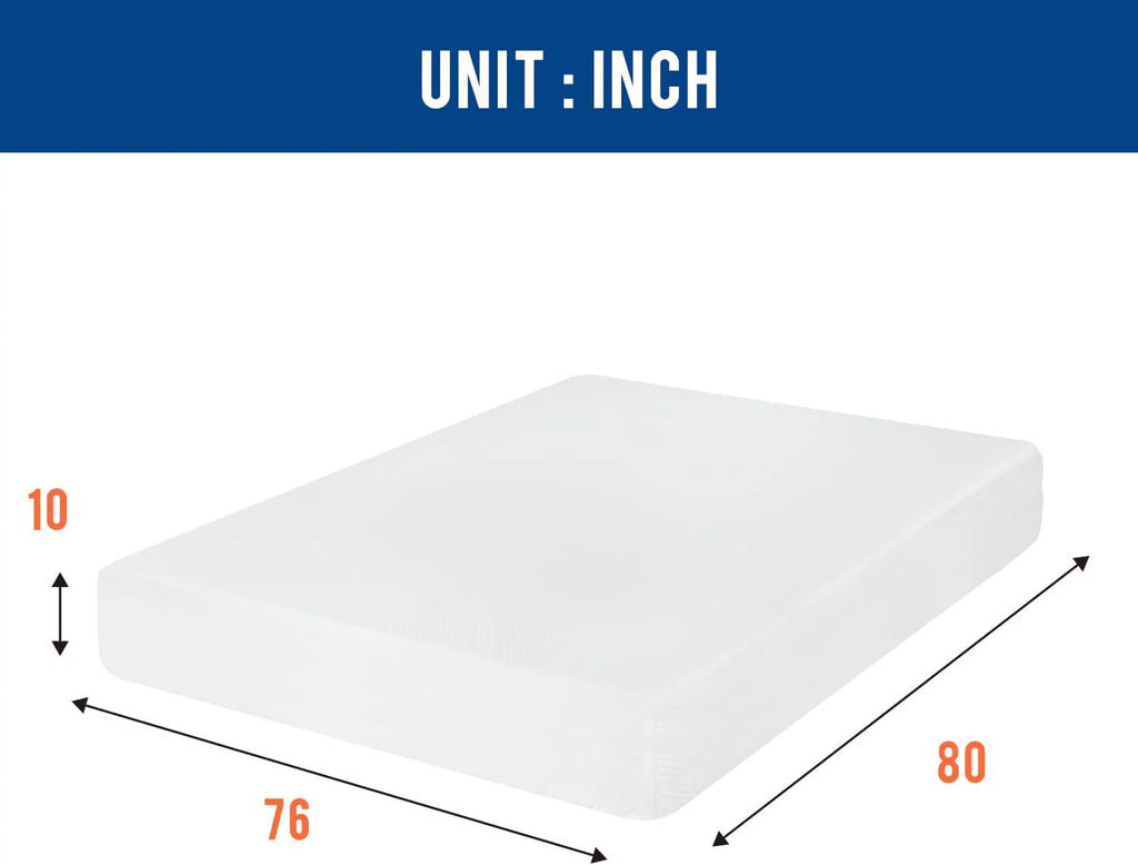 6 Inch Gel Memory Foam Medium Firm Twin Mattress I760