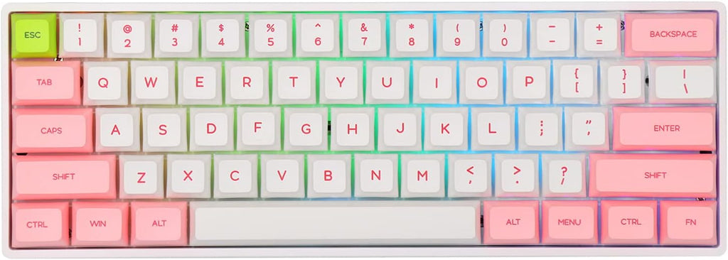 61 Keys Hot Swappable Programmable Mechanical Keyboard S728562