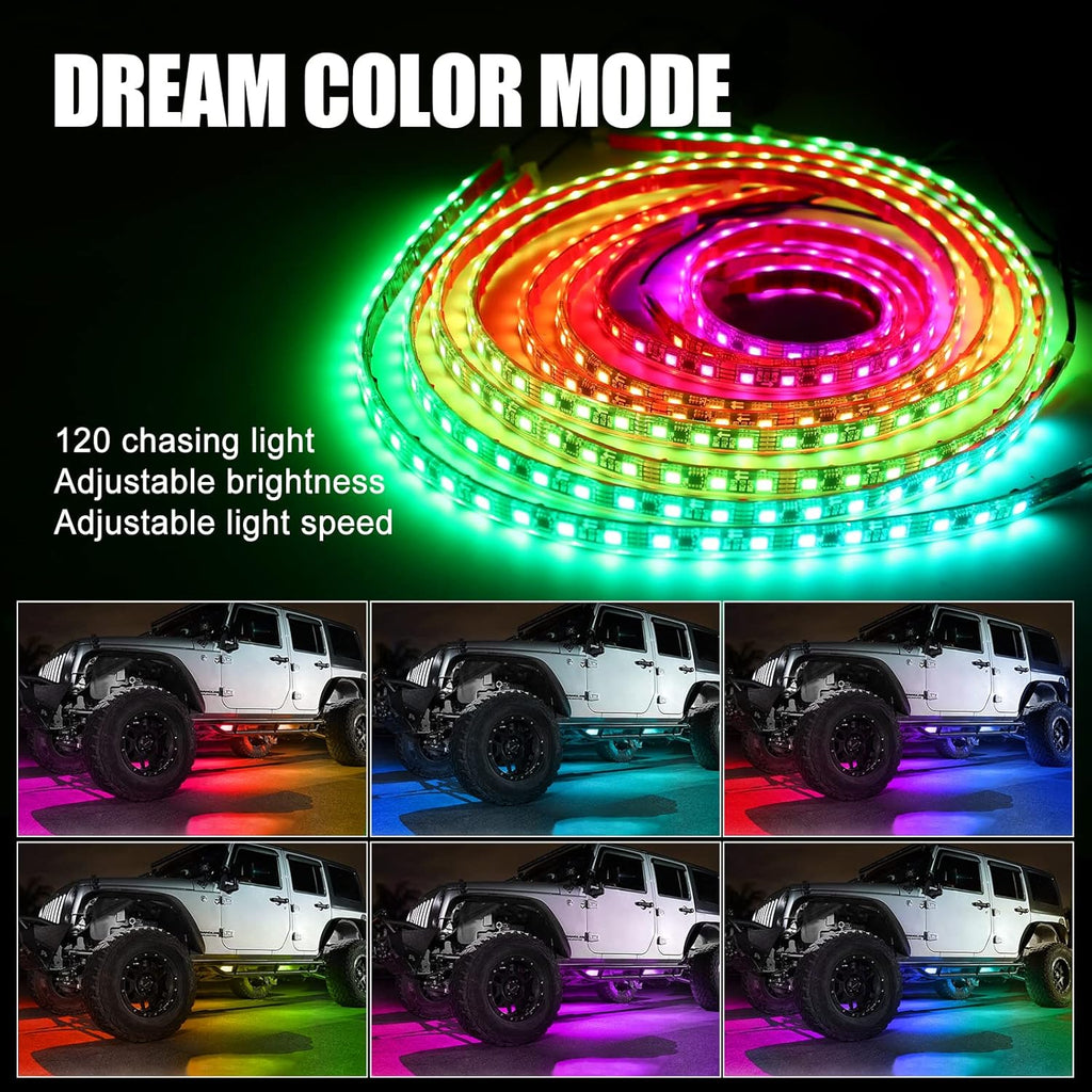 Car Underglow Lights LED Underbody Light Kit Pack of 2 M3119