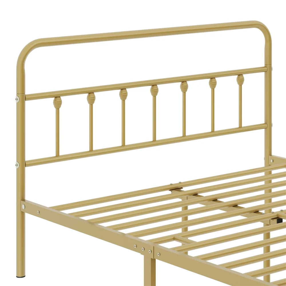 Queen Bed with High Headboard Q983