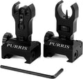 Flip Up Iron Sights Aluminum Front and Rear Set K875584