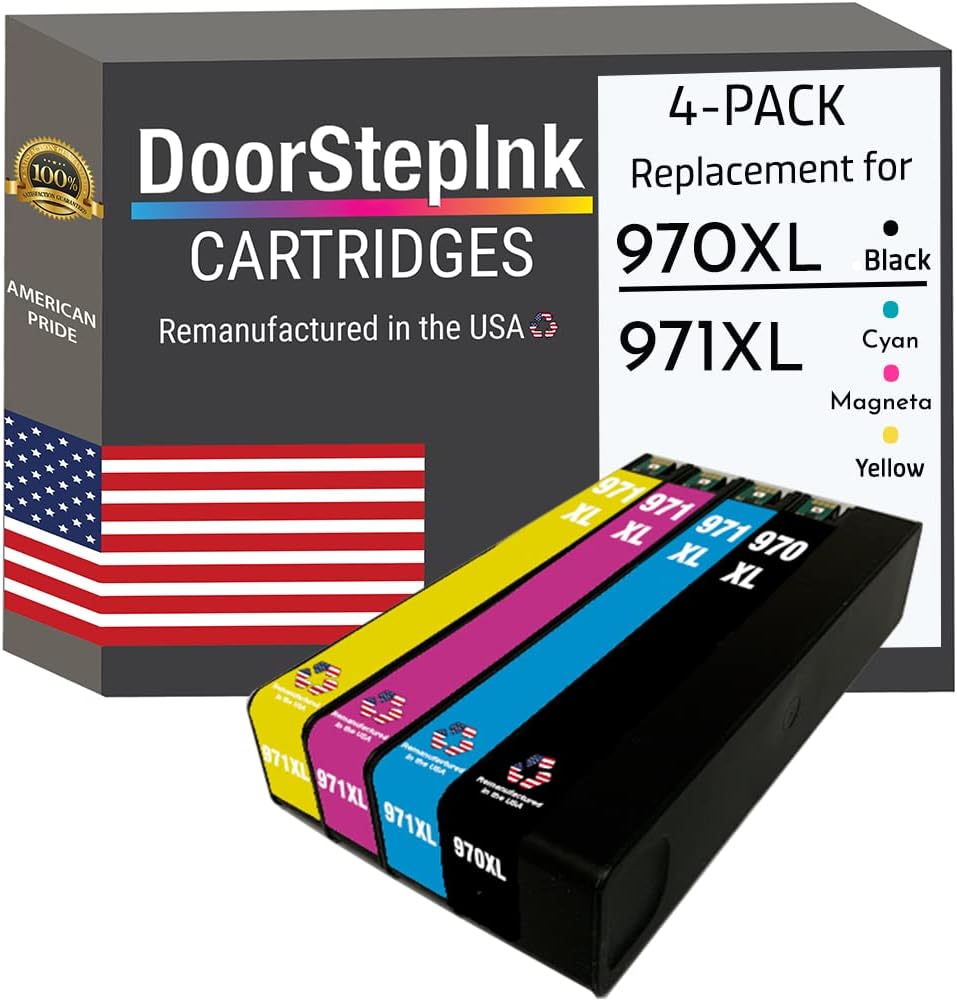 Black Cyan Magenta Yellow 4-Pack Ink Cartridge F47218
