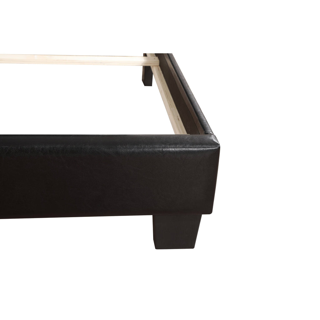 White Full Panel Bed E782