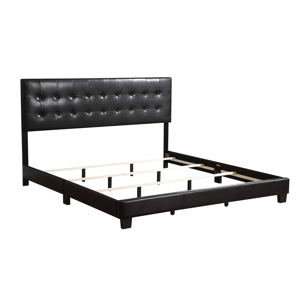 White Full Panel Bed E782