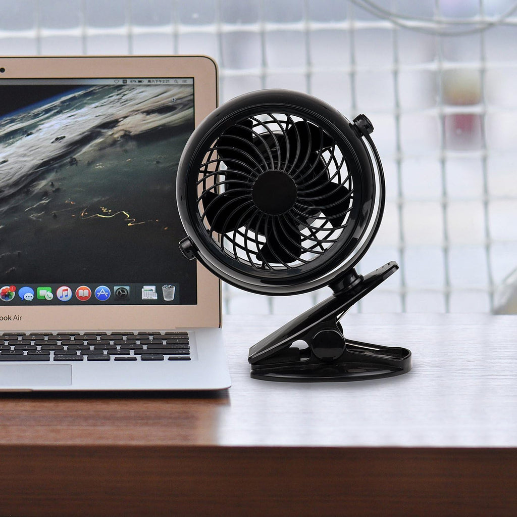 Battery Operated Fan with Clip, 5 Inch U212
