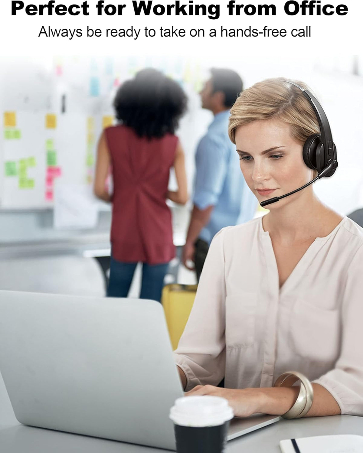 Bluetooth Headset with Noise Canceling Microphone E3114