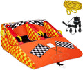 1-2 Person Towable Water Tube with Cushion Seats Y35159