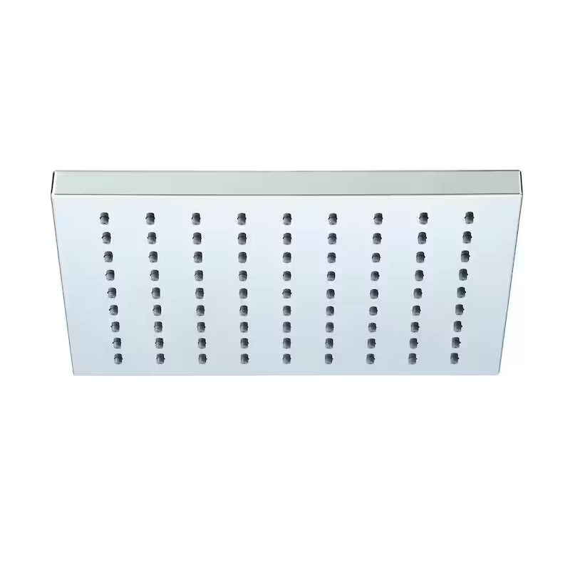 8 in. Wall Mount Rain Shower Head in Chrome J481