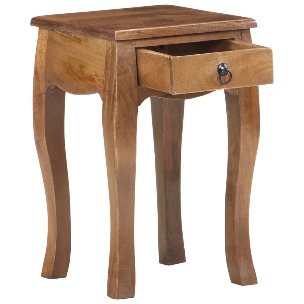 Solid Mango Wood Bed Cabinet D285